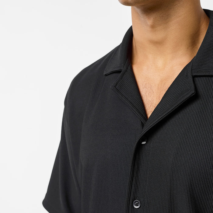 Pleated Twinset | Black