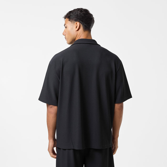 Pleated Twinset | Black
