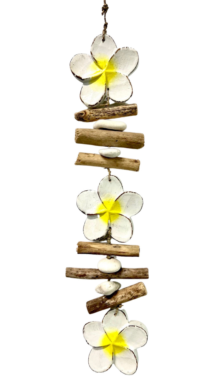 Plumeria Wood Decor