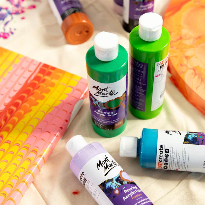 Pouring Acrylic Paint Premium 240ml (8.12 US fl.oz) - Light Purple