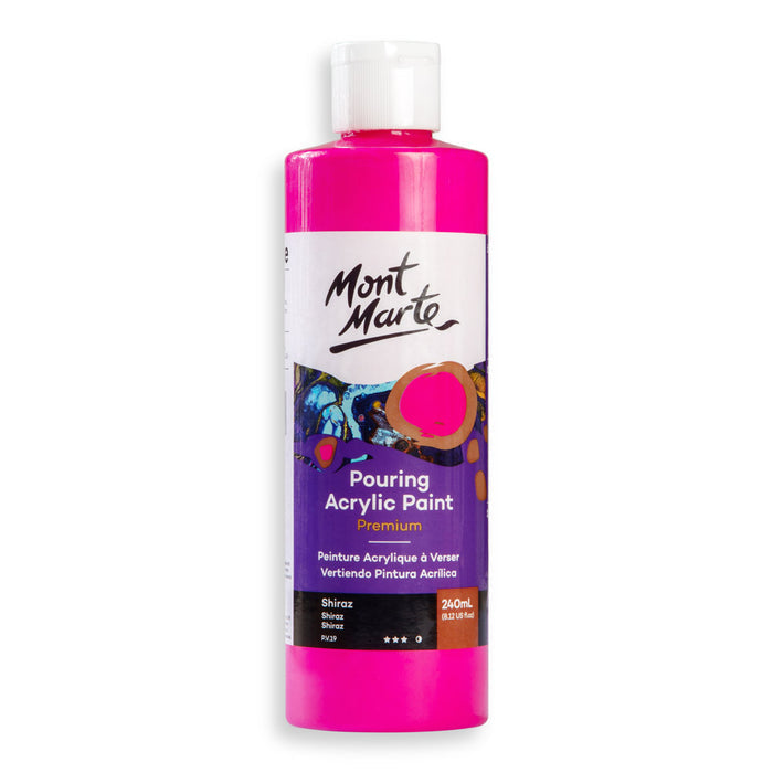Pouring Acrylic Paint Premium 240ml (8.12 US fl.oz) - Shiraz