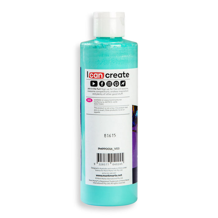 Pouring Acrylic Paint Premium 240ml (8.12 US fl.oz) - Turquoise