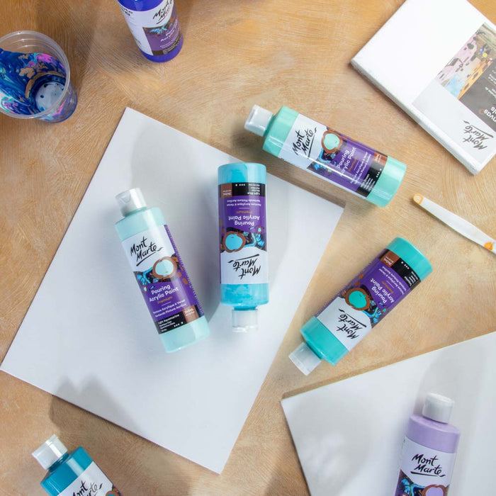 Pouring Acrylic Paint Premium 240ml (8.12 US fl.oz) - Ultramarine Blue