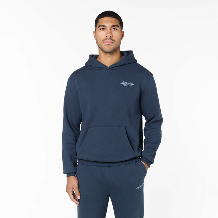 Premium Luxe Open Hem Tracksuit | Navy