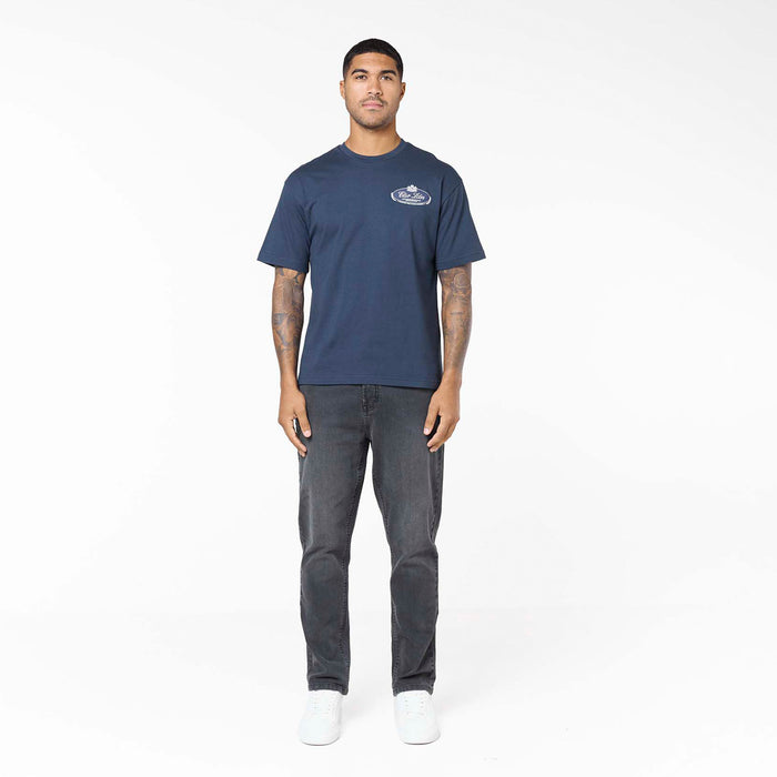 Premium Oval T-Shirt | Navy