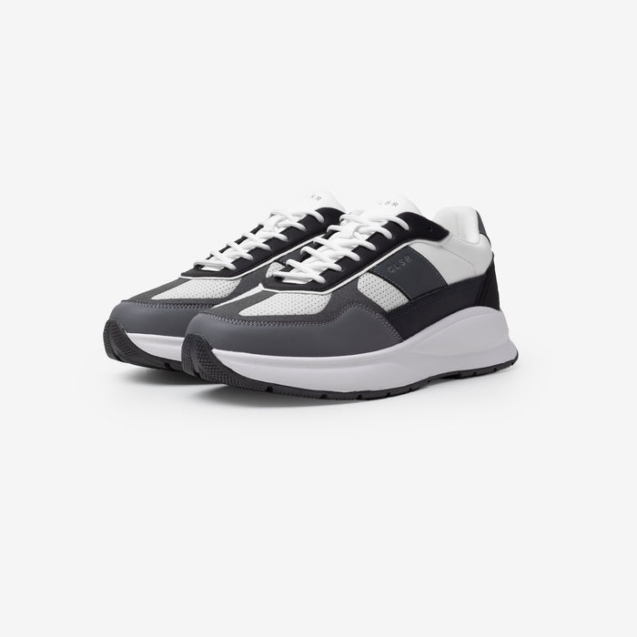 Premium Runner | White/Black/Dark Grey