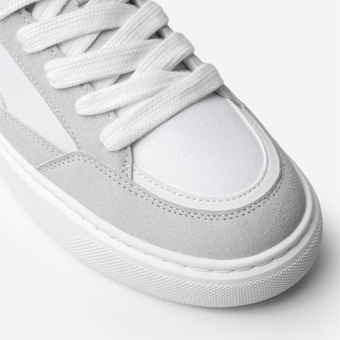 Premium Skate Shoe | White/Grey
