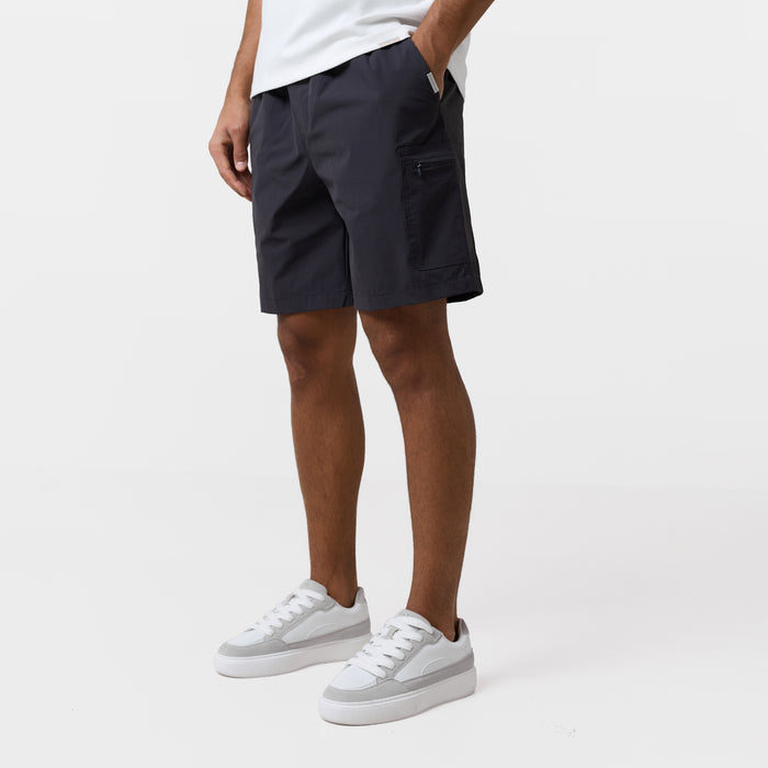 Premium Tech Cargo Short | Charcoal