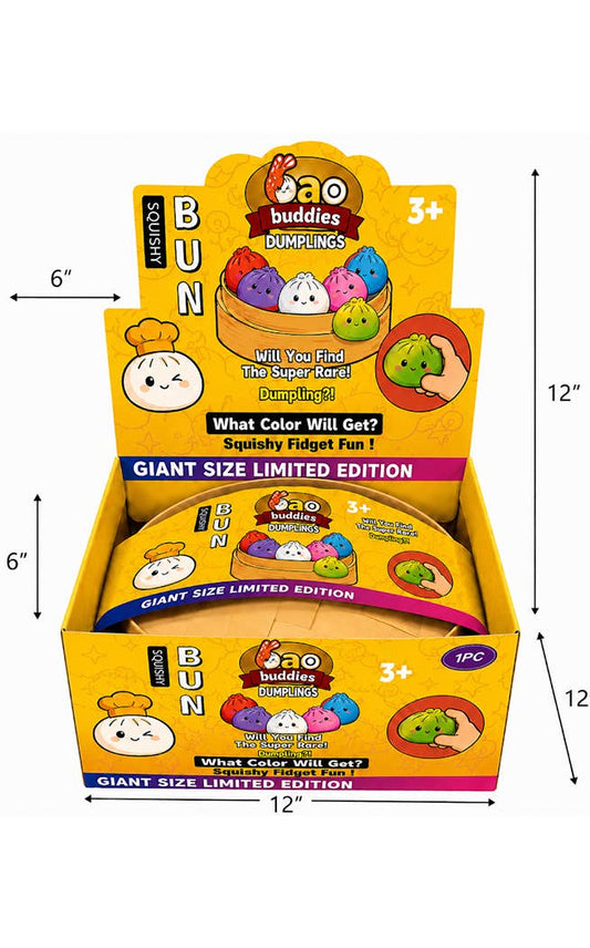 Preorder Bao Buddies Giant 12in Dumpling