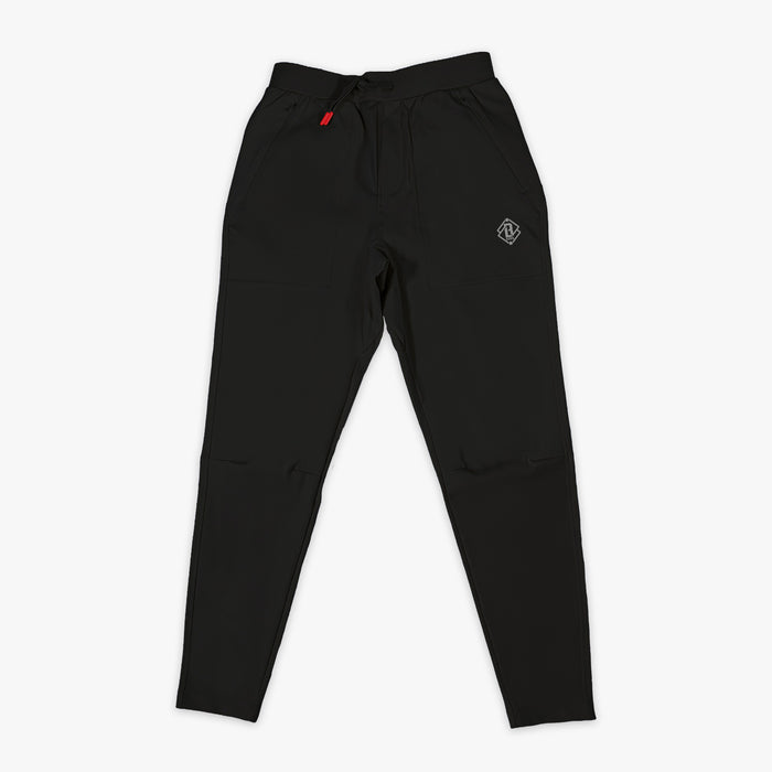 Black Pro Series Active Pants youth pants — front view