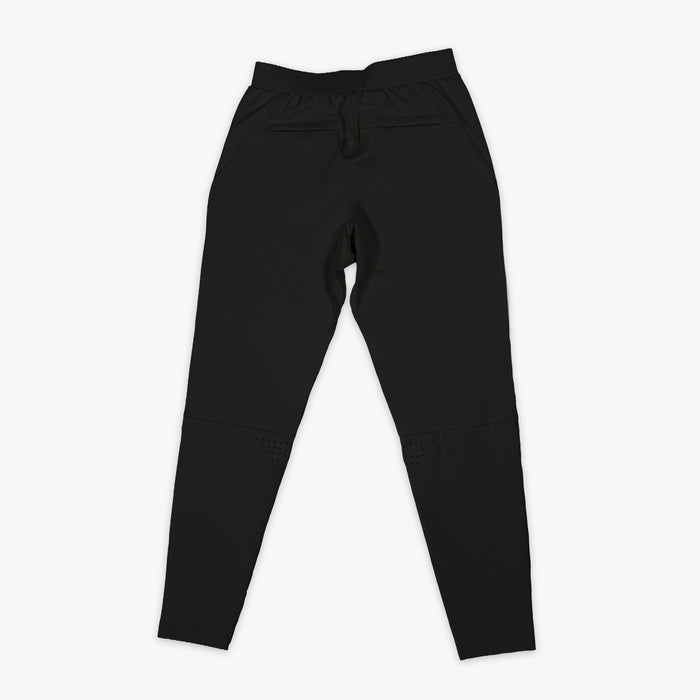 Black Pro Series Active Pants youth pants — back view