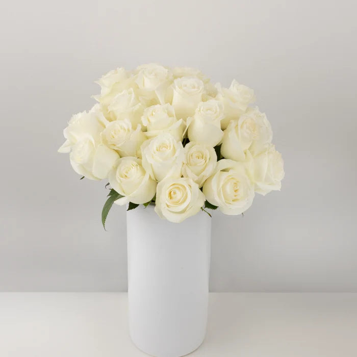 Proud White Rose Apron - Image