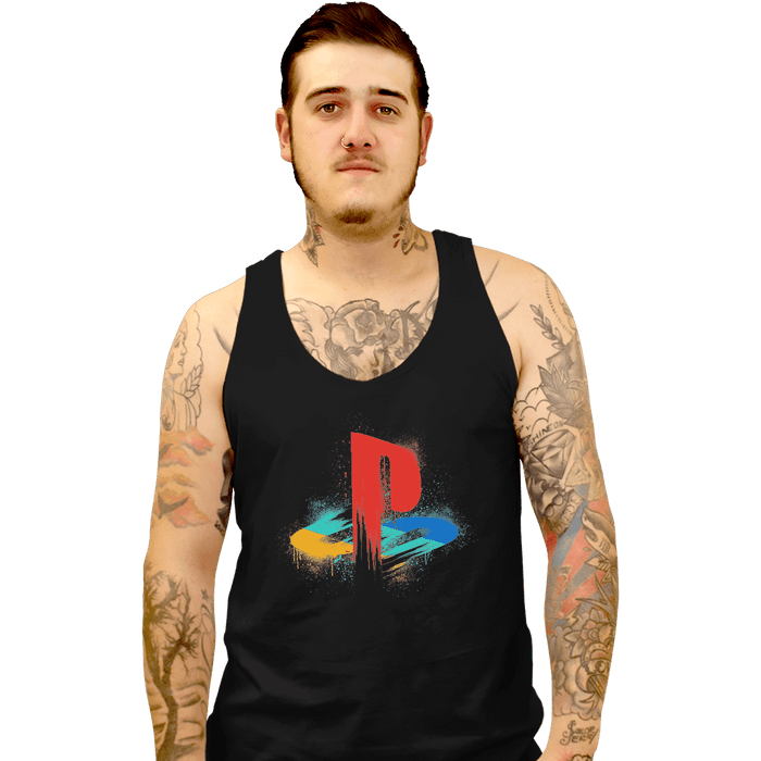 Tank Top, Unisex / Small / Black
