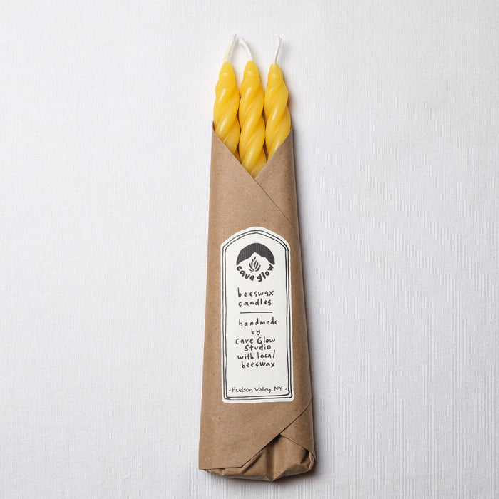 Pure Beeswax Spiral-Set of 3 -  by Carlyle Avenue