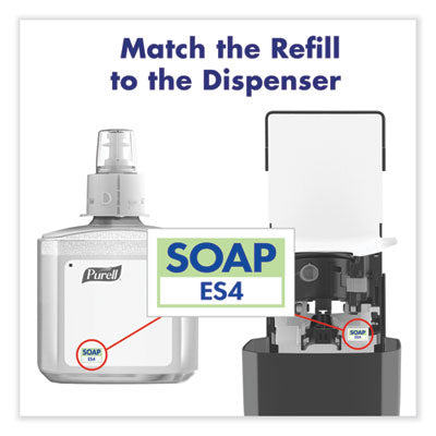 PURELL HEALTHY SOAP Gentle and Free Foam Soap Refill, For ES4 Dispensers, Fragrance-Free, 1,200 mL, 2/Case ( 5072-02 )