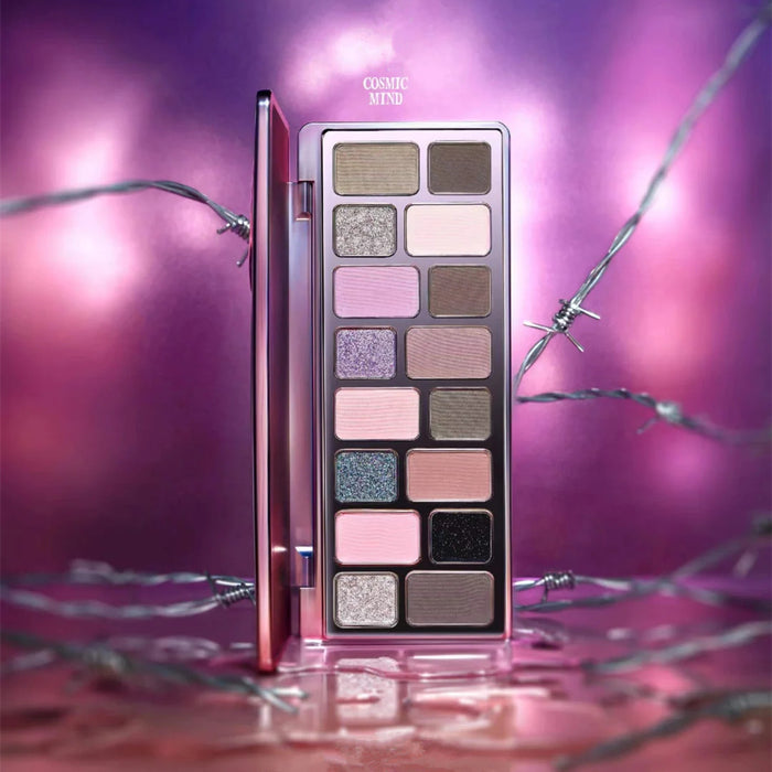 QianYan Cosmic Mind 16-Color Holographic Eyeshadow Palette T3871