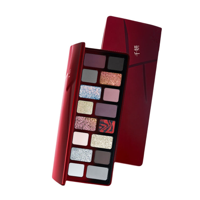 QianYan X Freya86 16-Color Chameleon Eyeshadow Palette T4017