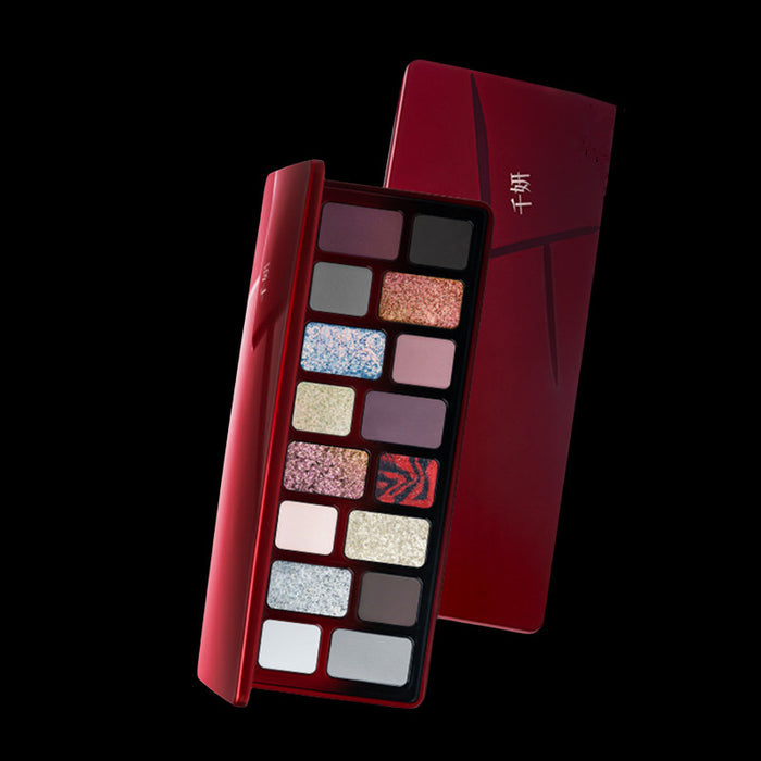QianYan X Freya86 16-Color Chameleon Eyeshadow Palette T4017
