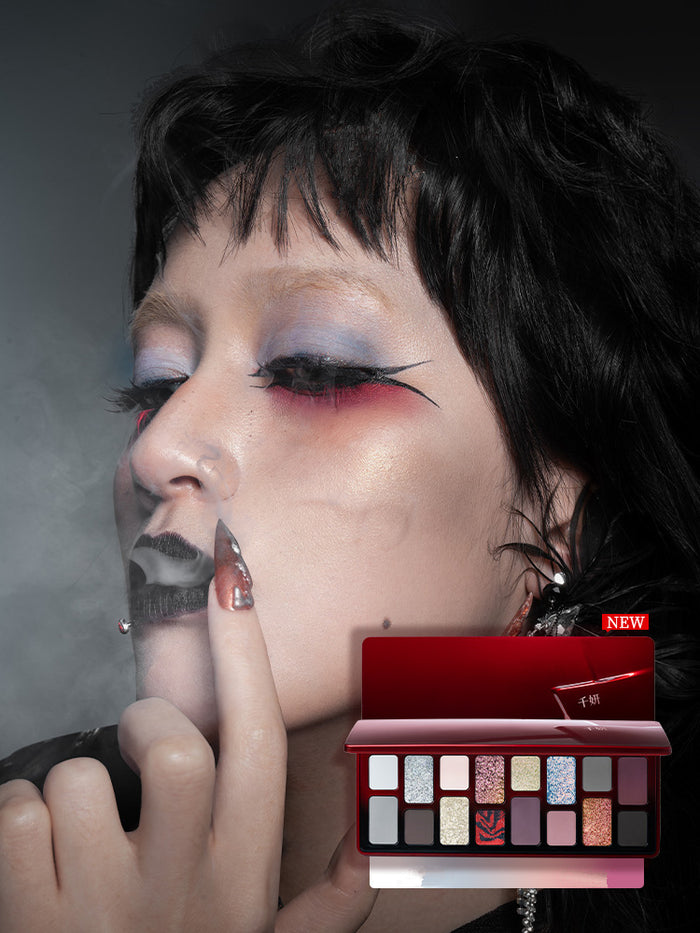 QianYan X Freya86 16-Color Chameleon Eyeshadow Palette T4017