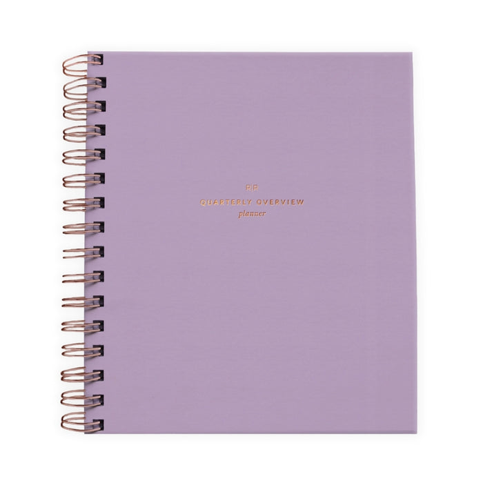 Quarterly Overview Planner - Lavender