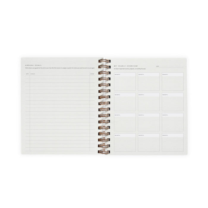 Quarterly Overview Planner - Lavender