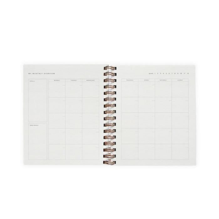 Quarterly Overview Planner - Lavender