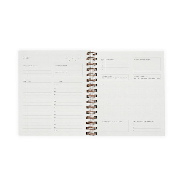 Quarterly Overview Planner - Steel Blue