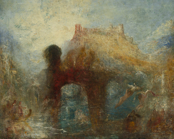 Queen Mab’s Cave by Turner, 1846