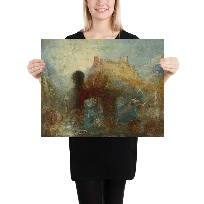 Queen Mab’s Cave by Turner, 1846