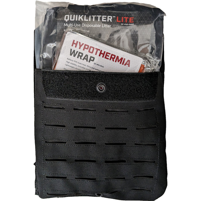 QuikLitter Lite™ Pouch shown with QuikLitter Lite inside