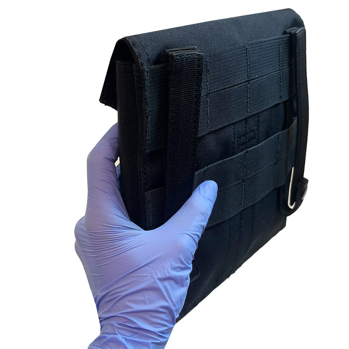 QuikLitter Lite, Back angled in hand