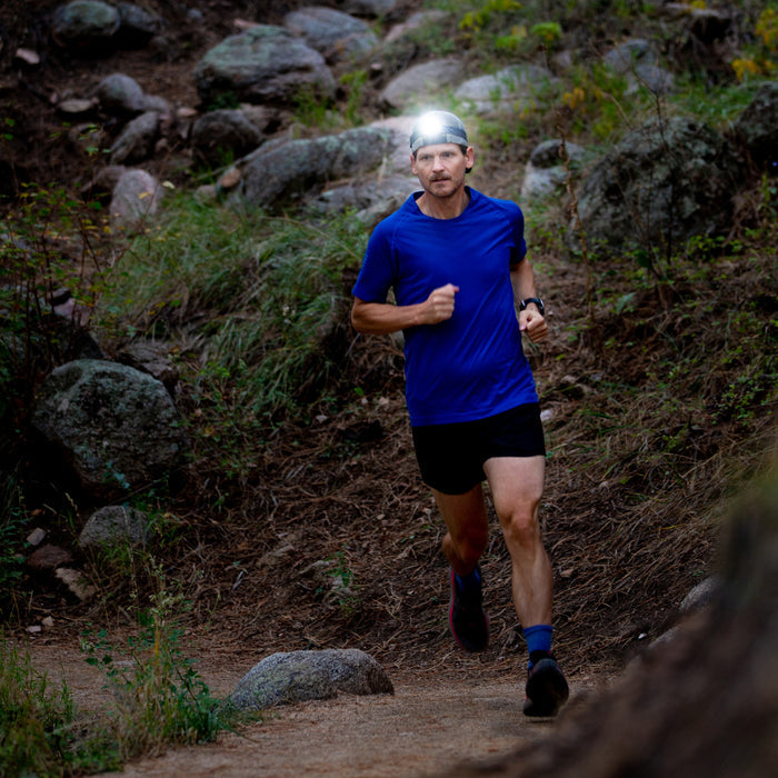 Radiant® RH2™ PowerSwitch™ Rechargeable Headlamp, on runners head