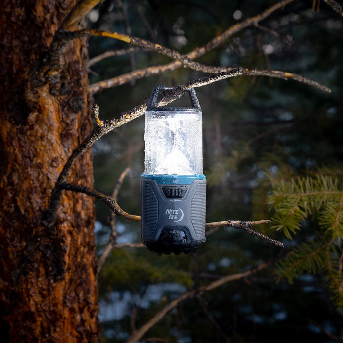 Radiant® RL3™ PowerSwitch™ Rechargeable Lantern, hanging on tree