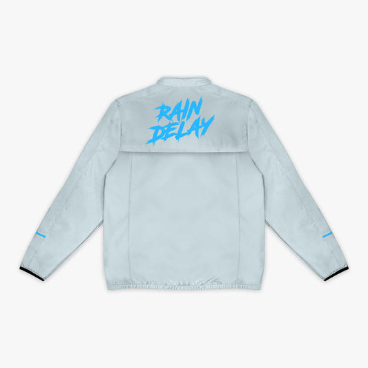 Gray Rain Delay Jacket jacket — back view
