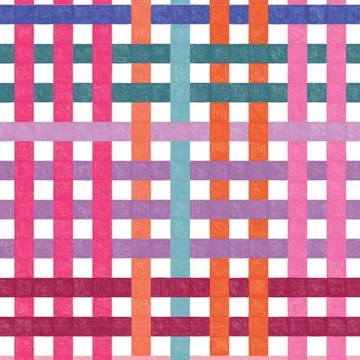 Rainbow Check - Pop and Plaids - Fat Quarter