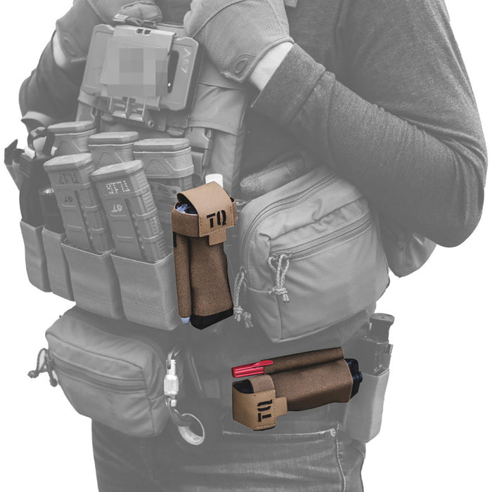 Tactical Solutions Rapid Access Tourniquet Holder V2 in use