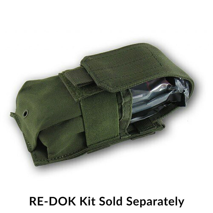 RE-DOK kit in M14 Single Mag Pouch, OD Green
