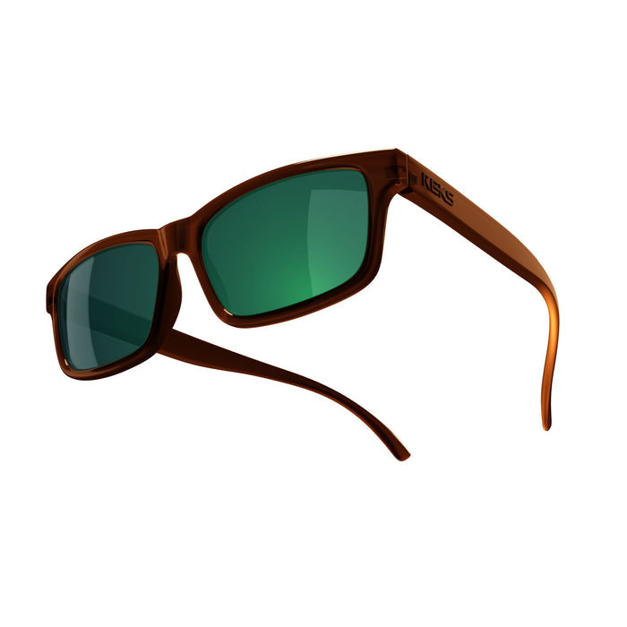 Single Vision / Solid Smoke / Green Mirror
