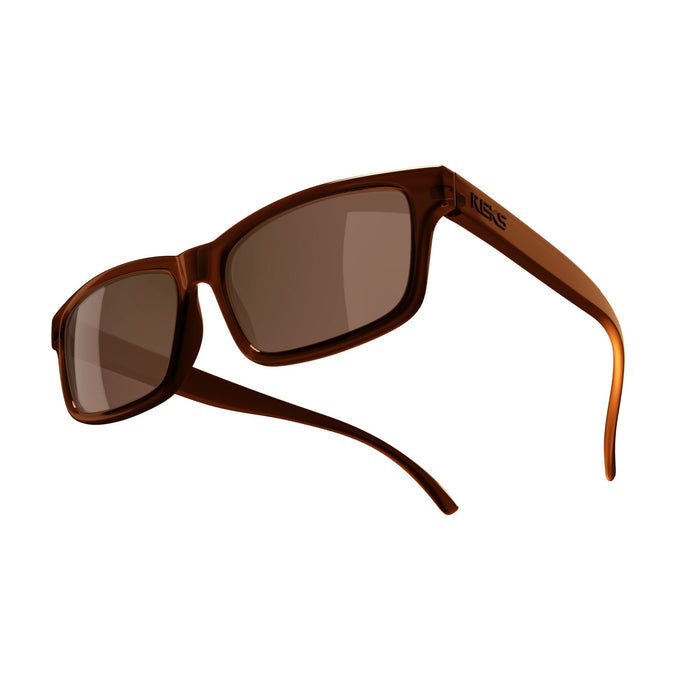 Single Vision / Solid Brown / None