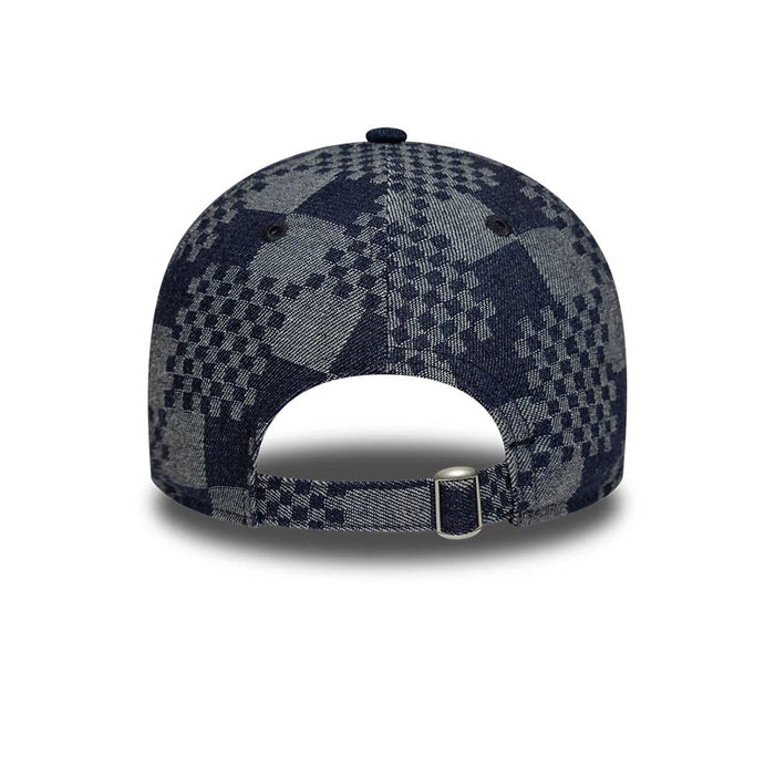 Pictured is this Red Bull Racing Patterned Denim 9TWENTY cap in dark blue. 4