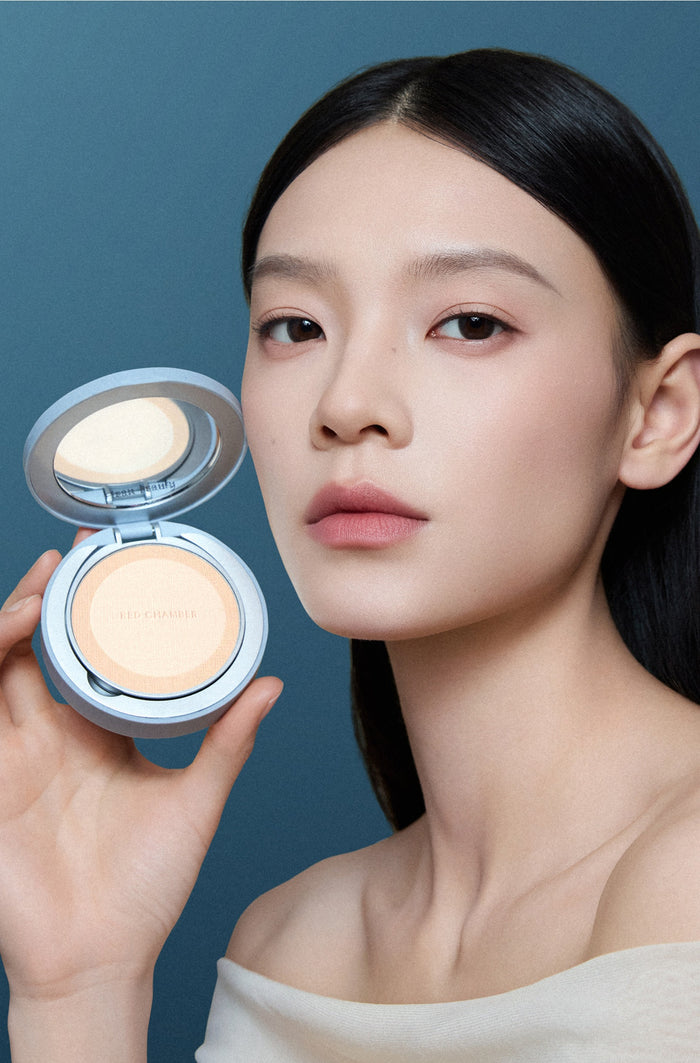 RED CHAMBER Oil-control Makeup Setting Pressed Powder T5662