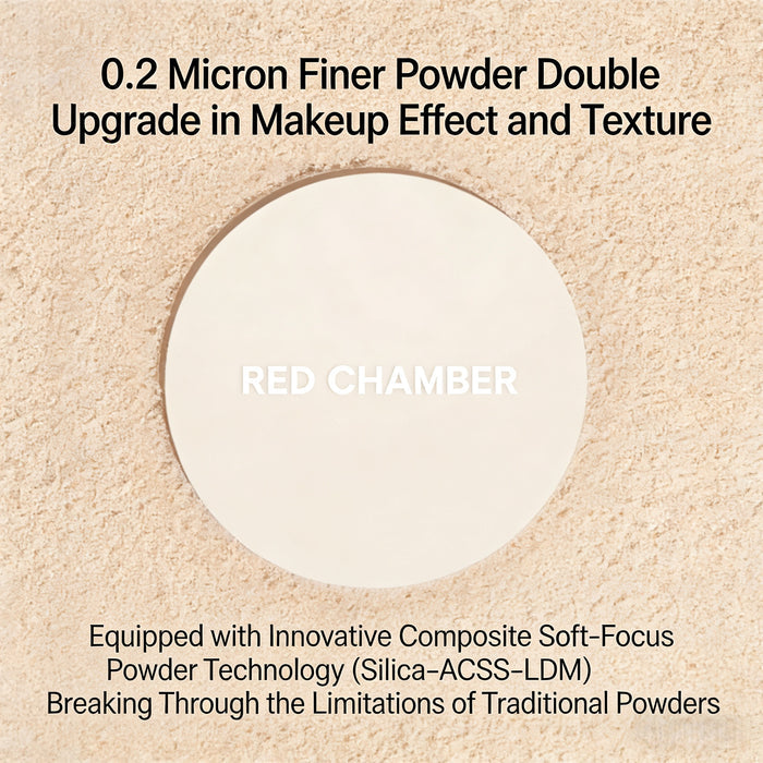 RED CHAMBER Oil-control Makeup Setting Pressed Powder T5662