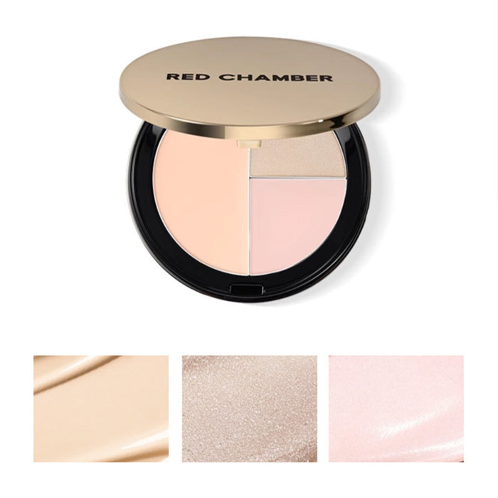 RED CHAMBER Spring Tree Collection 3-color Highlighter Palette T4156