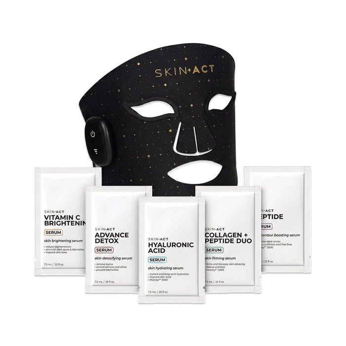 Red Light Therapy Mask + Serums - Holiday Bundle