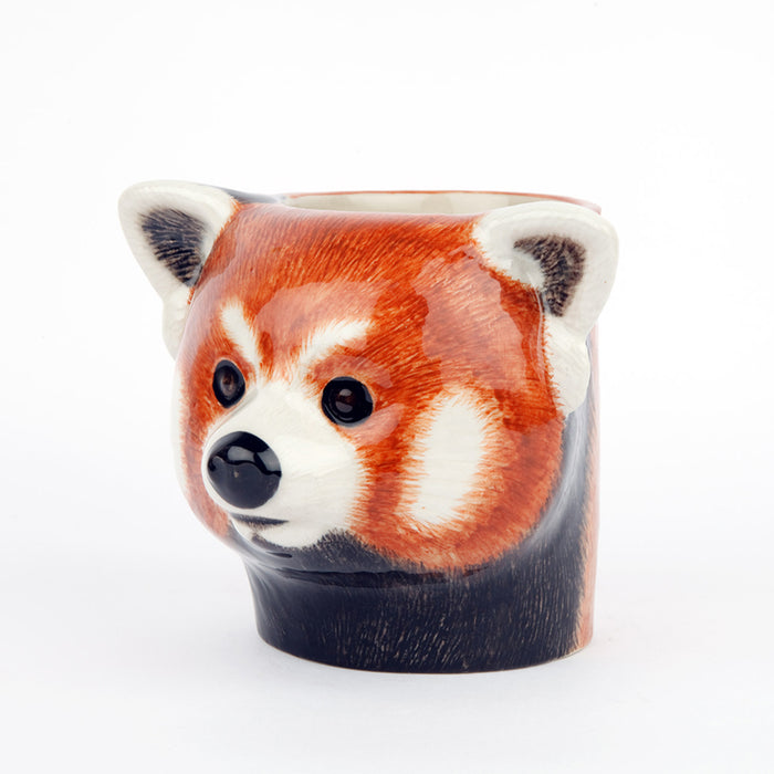 Red Panda Pencil Pot - Quail Ceramics