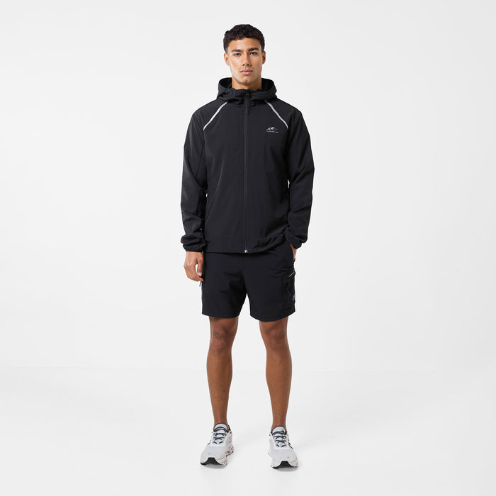 Reflective Core Windbreaker | Black