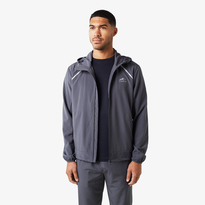 Reflective Core Windbreaker | Charcoal