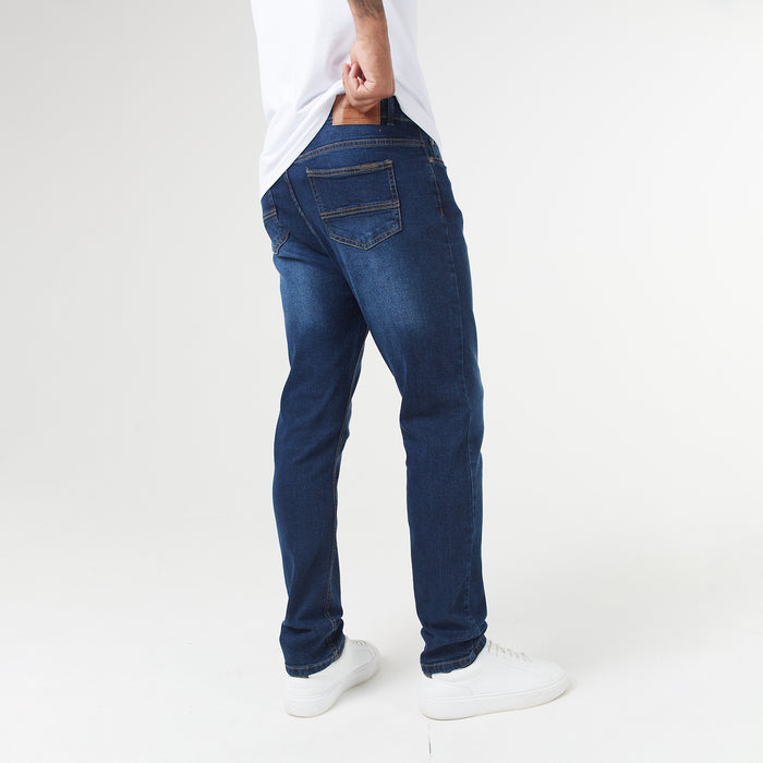 Regular Fit Denim Jean | Sand Blue Wash