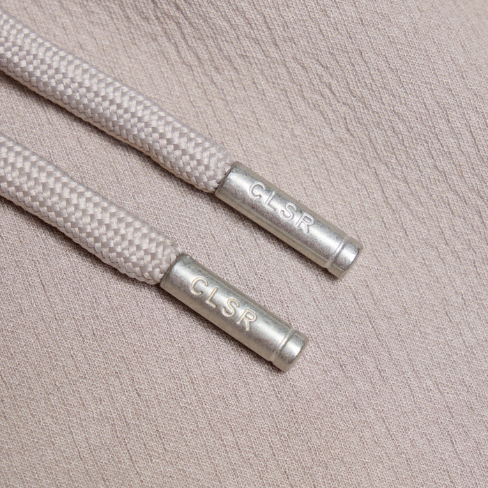 Relaxed Crinkle Twinset | Stone