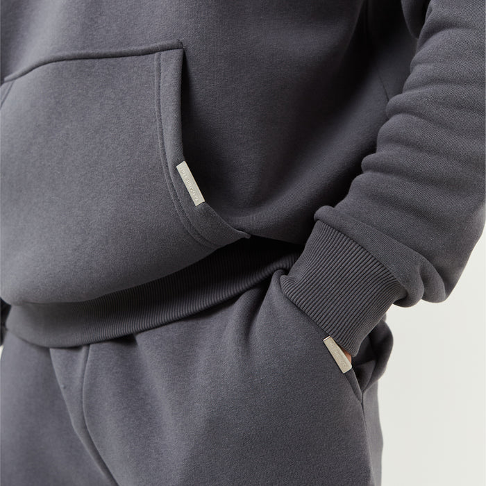 Relaxed Fit 1/4 Zip Fleece | Graphite